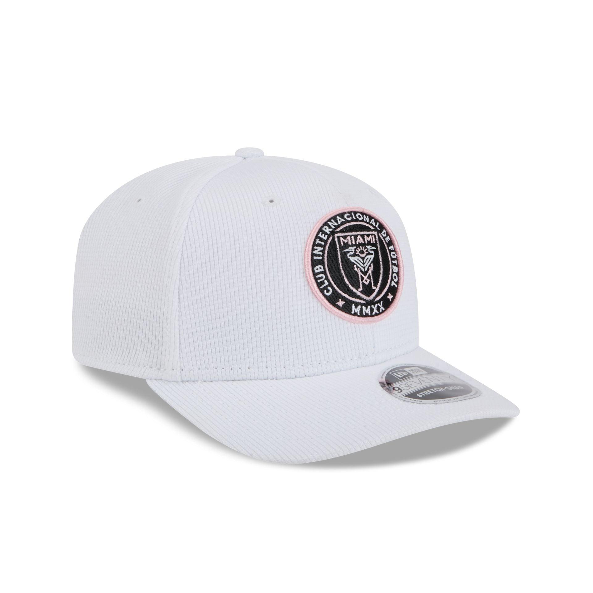 Inter Miami 2025 Jersey Hook White 9SEVENTY Stretch-Snap Hat Male Product Image