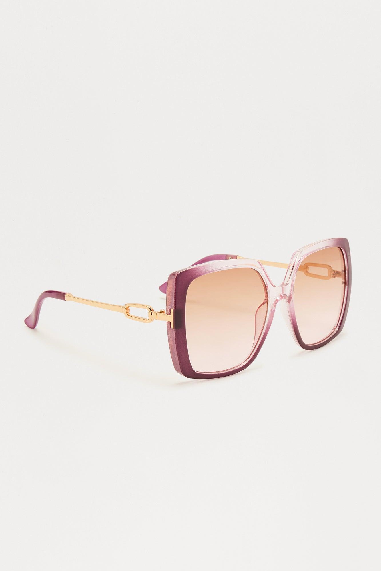 Lady Lounge Sunglasses - Purple Product Image