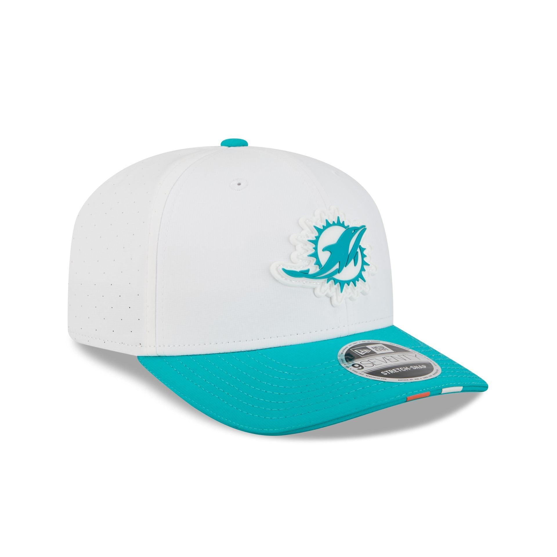 Miami Dolphins 2025 Training 9SEVENTY Stretch-Snap Hat Male Product Image