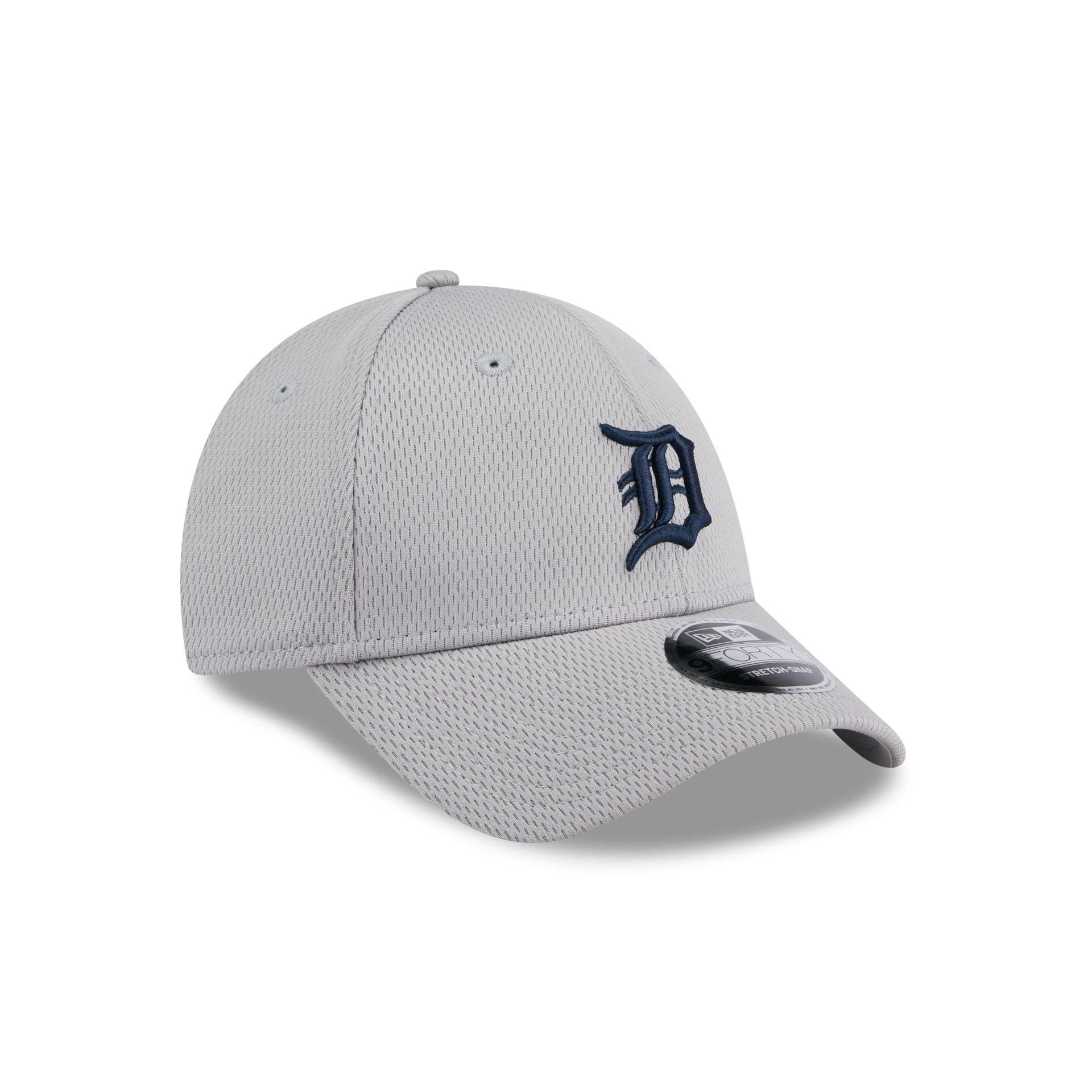 Detroit Tigers Gray 9FORTY Stretch-Snap Hat Male Product Image