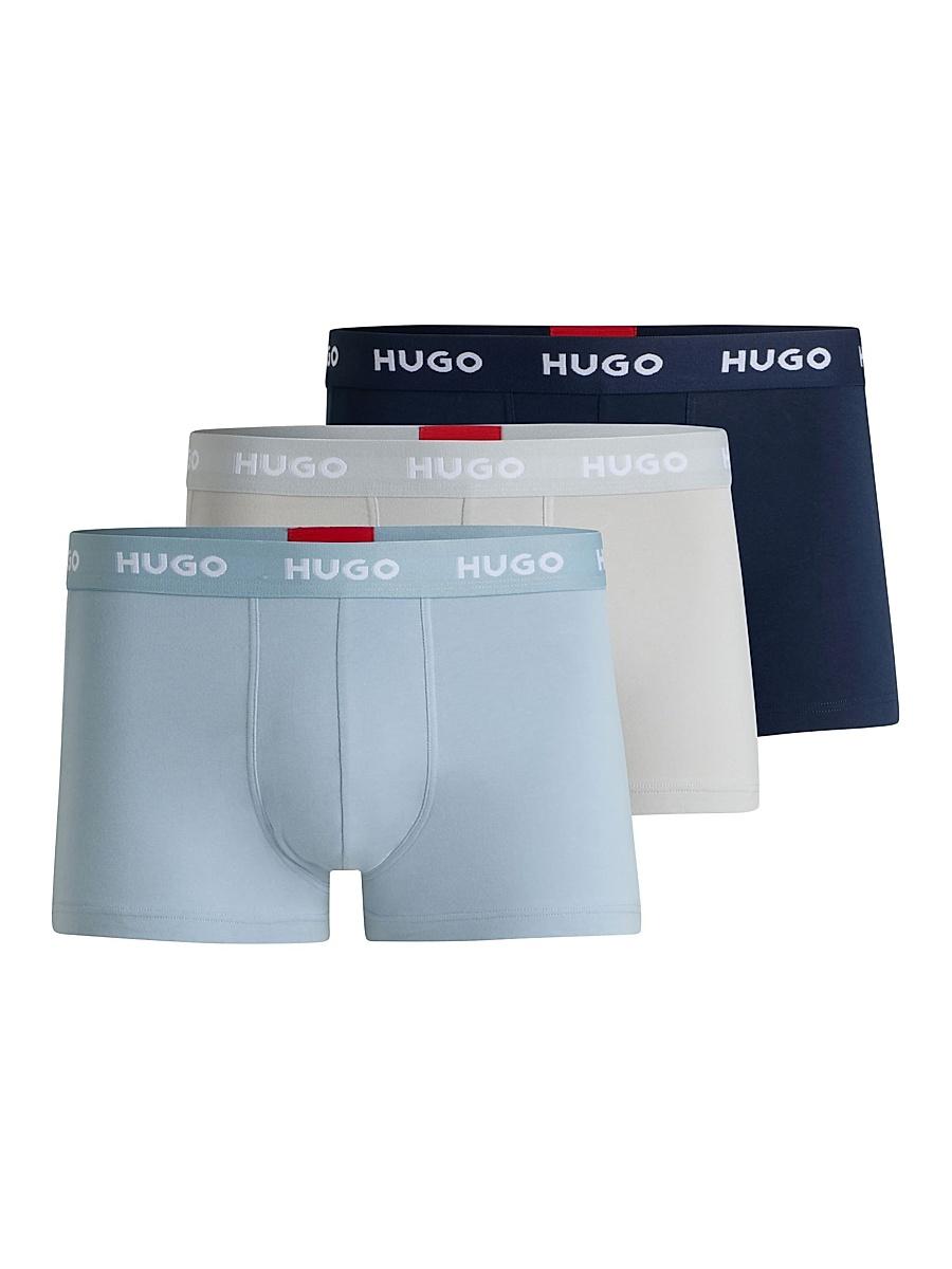 Mens Three-Pack of Stretch-Cotton Trunks Product Image