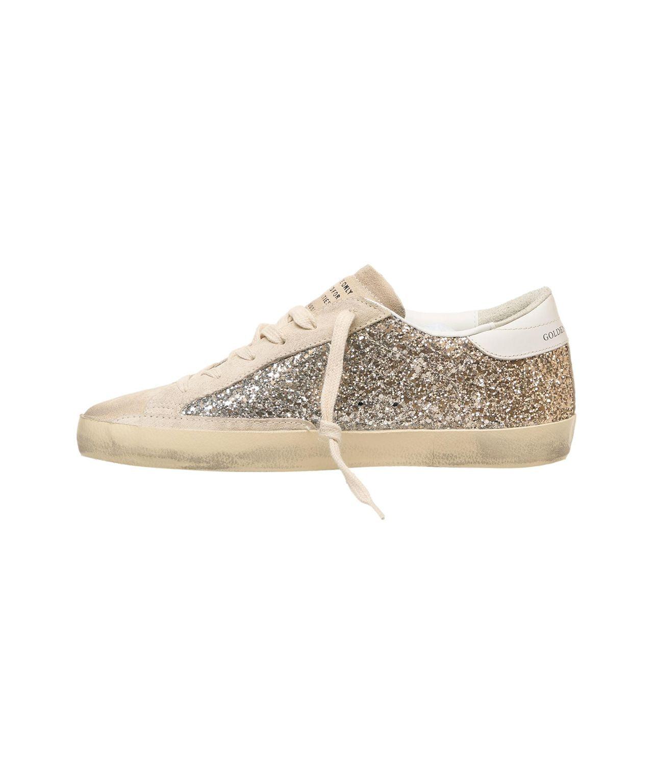 Sneakers with glitter 'Super Star Classic' Product Image