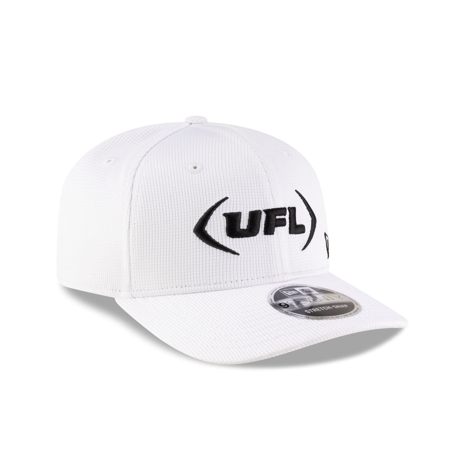 UFL White 9SEVENTY Stretch-Snap Hat Male Product Image