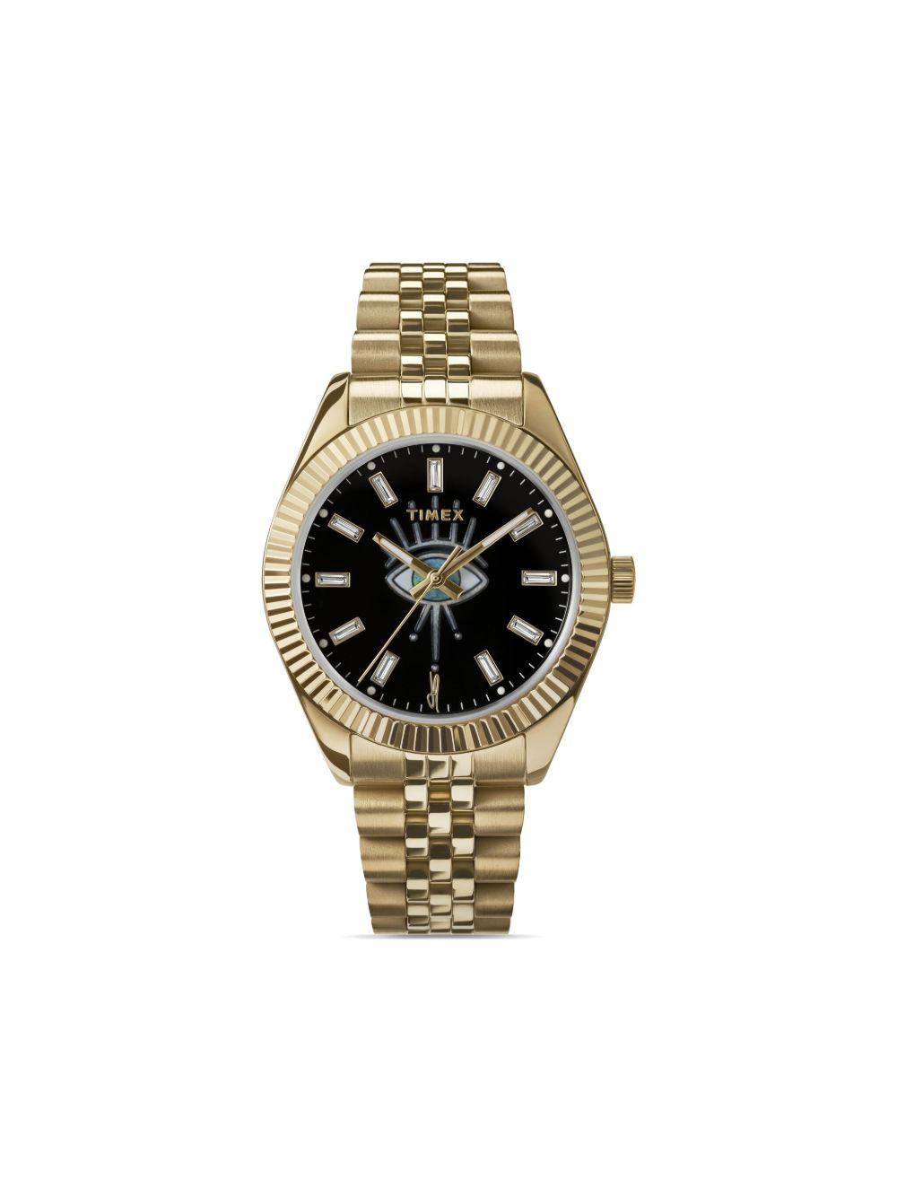 x Jacquie Aiche stainless steel eye dial 38mm Product Image