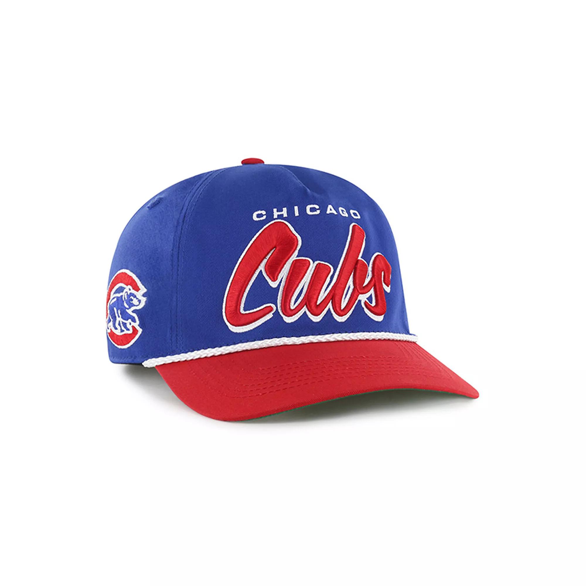 Men's '47 Royal Chicago Cubs Dropshadow Rope Hitch Adjustable Hat, Blue Product Image