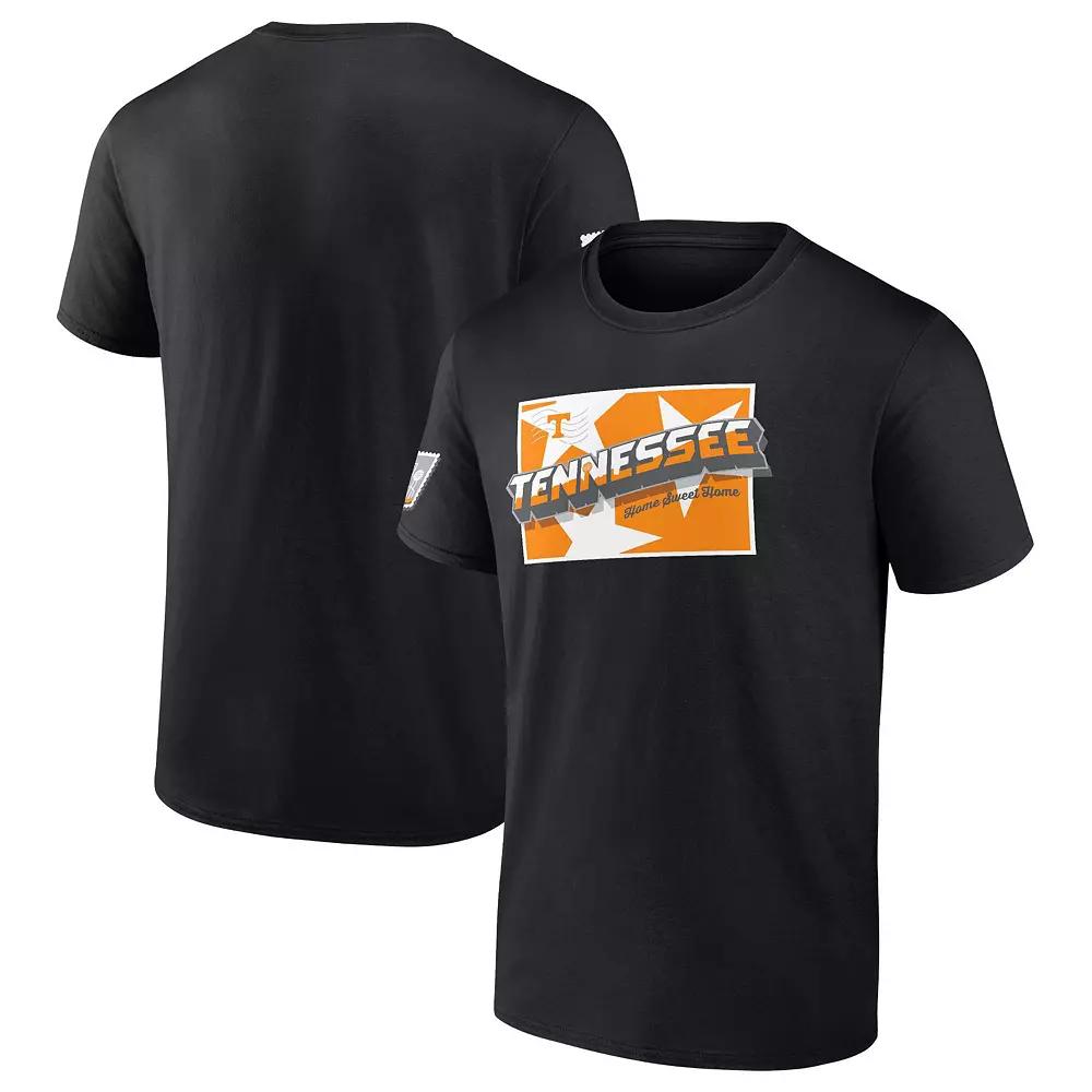 Men's Fanatics Branded Black Tennessee Volunteers Fan T-Shirt,  Product Image