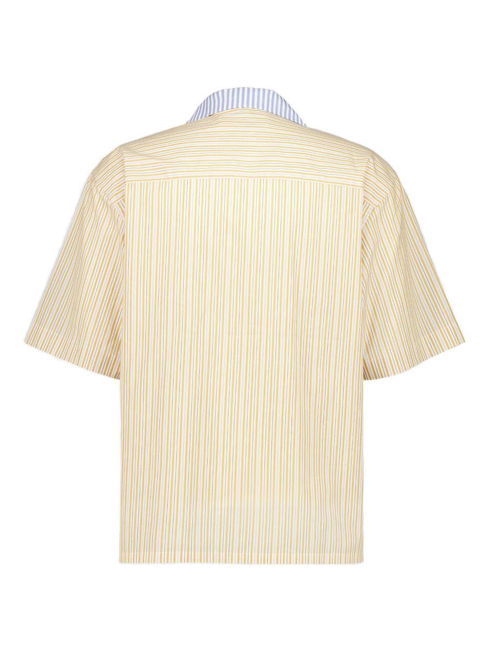 striped two-tone shirt Product Image