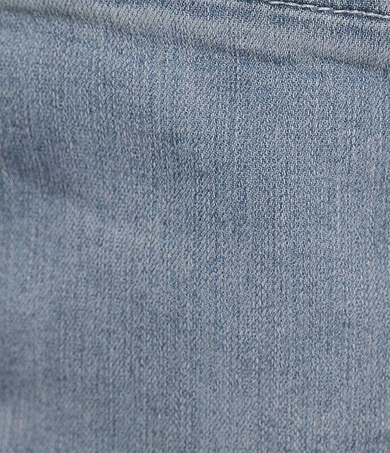 Democracy #double;Ab#double;solution Stretch Straight-Leg Fray Hem Skimmer Capri Jeans Product Image