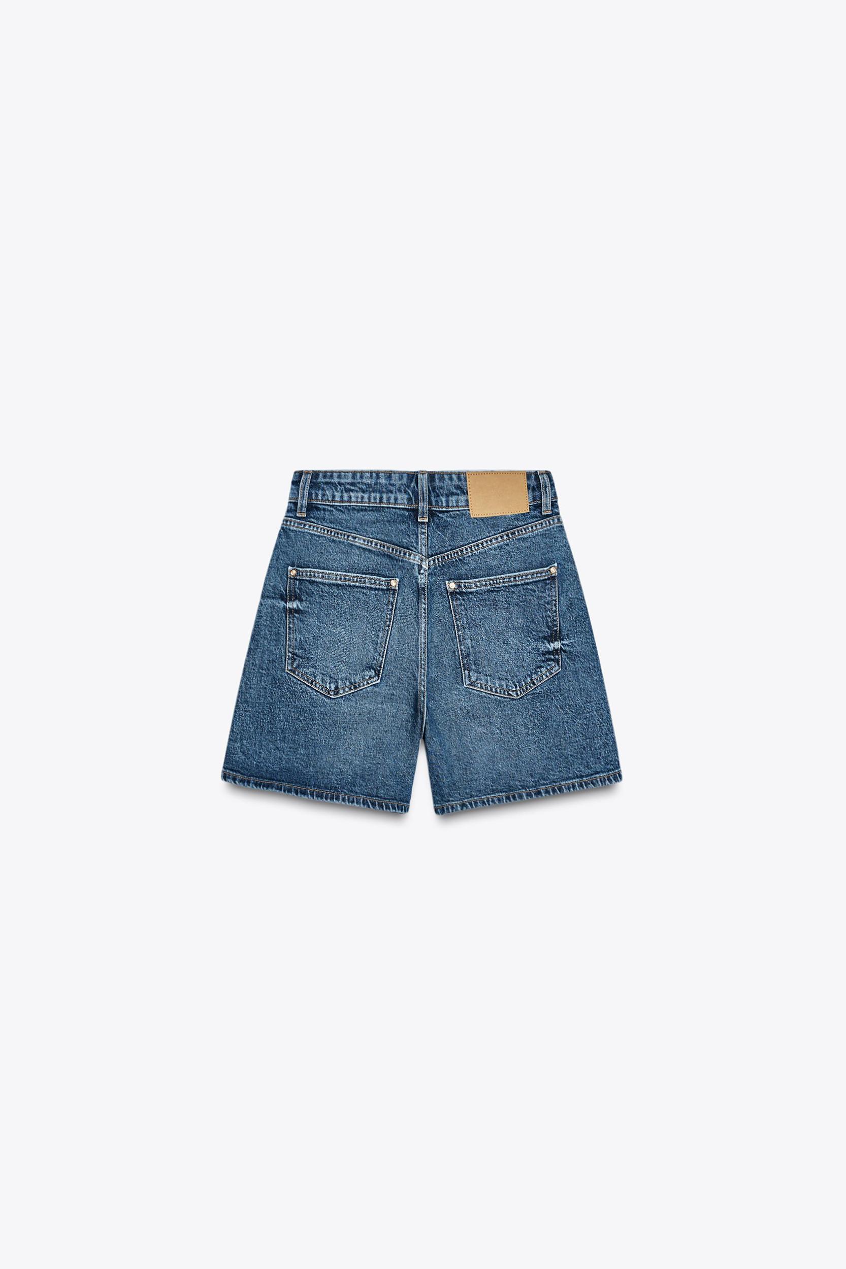 Z1975 HIGH-WAISTED MOM FIT SHORTS Product Image