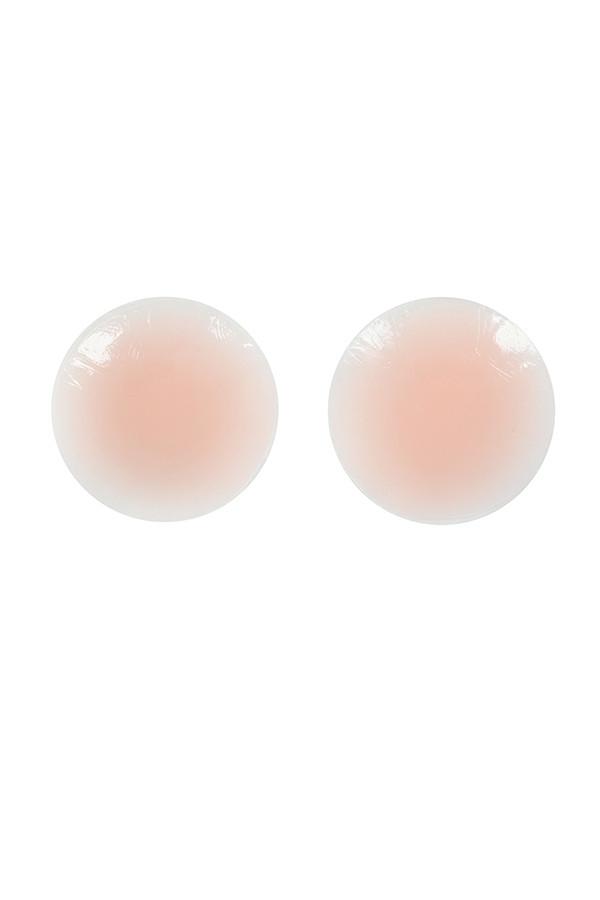  silicon reusable nipple covers - beige Product Image