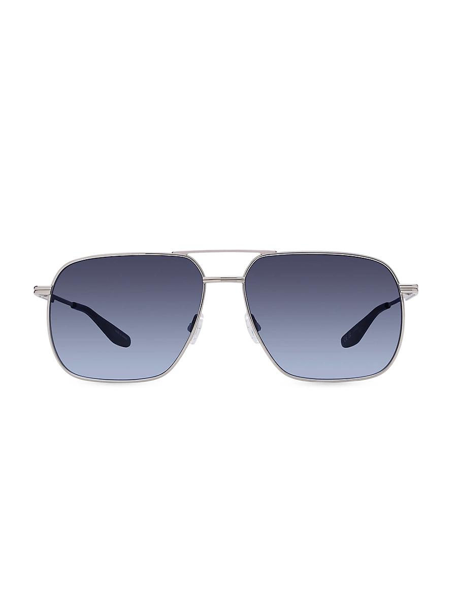 x 007 Mens Royale Double-Bridge Titanium Aviator Sunglasses Product Image