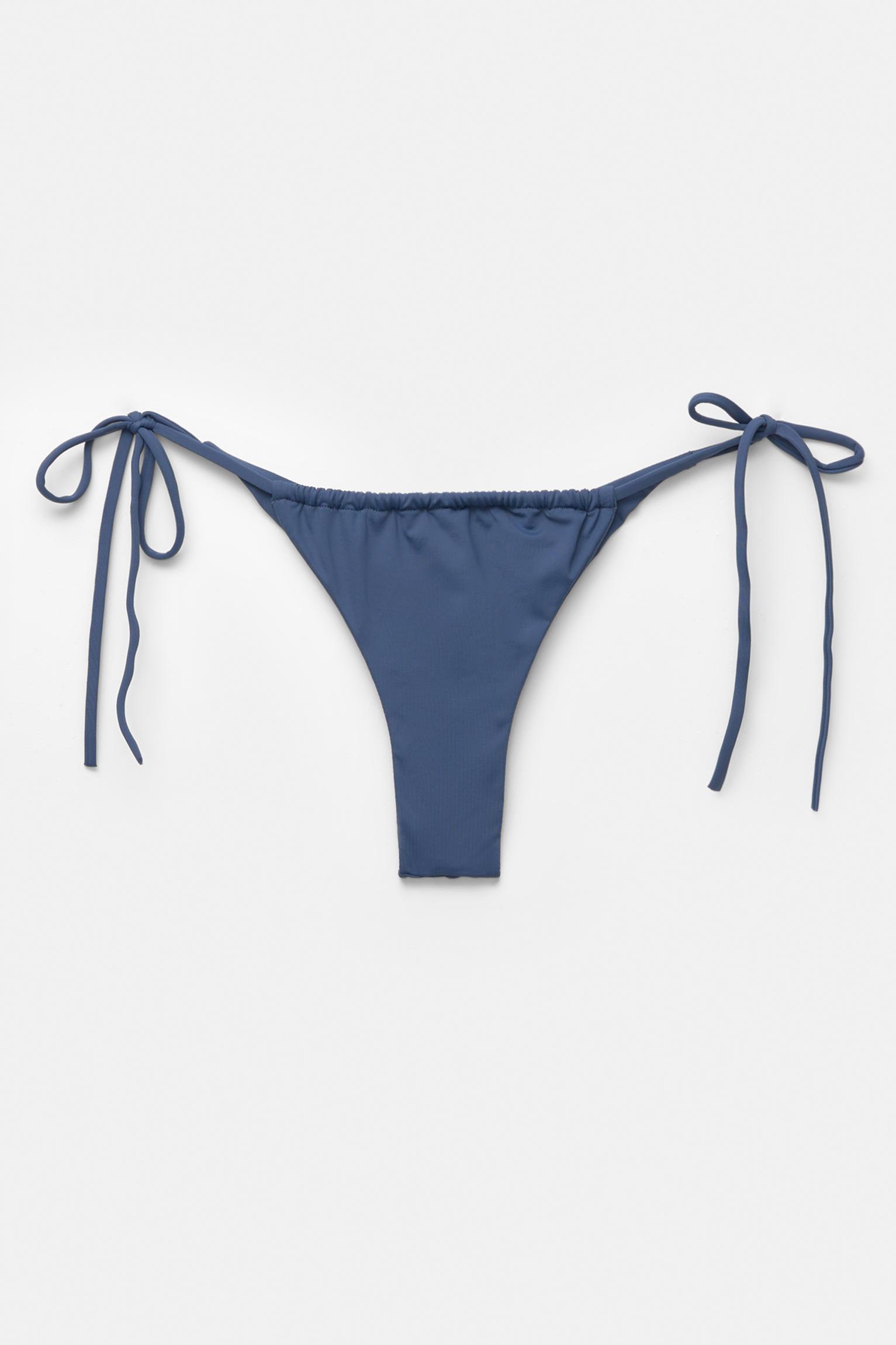 Gathered thong bikini bottoms Product Image