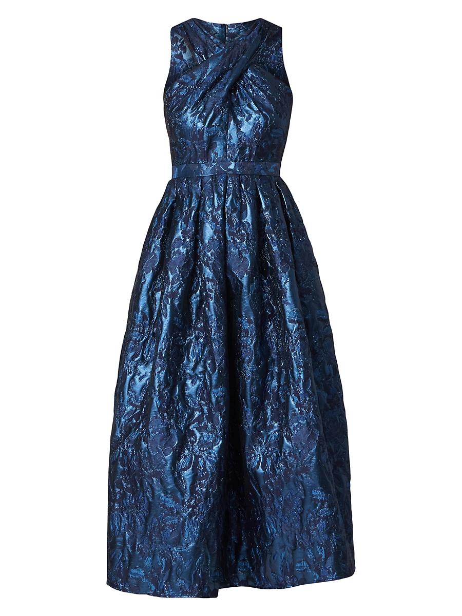 Womens Ivanna Jacquard Cocktail Dress Product Image