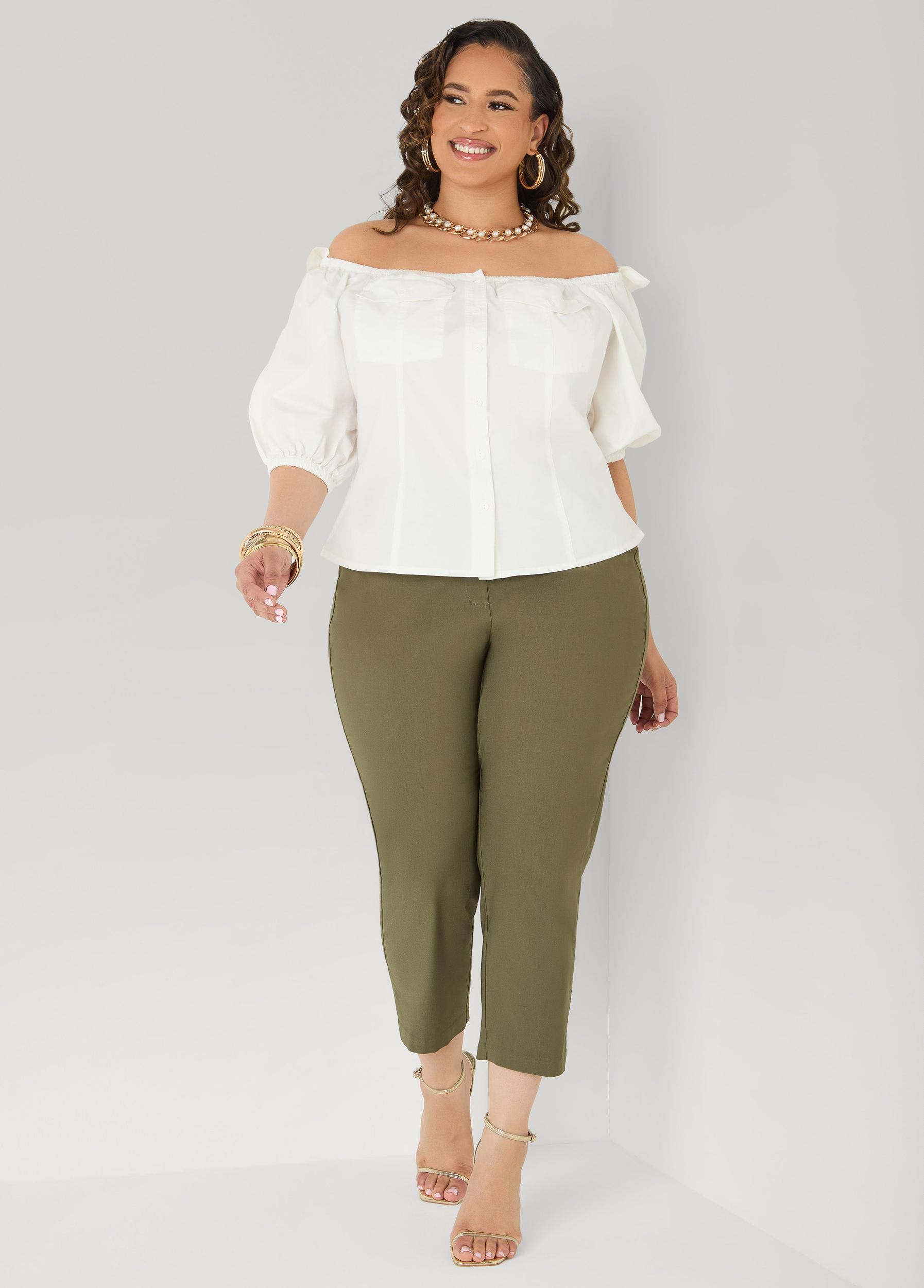 Millennium Split Cuff Capris Product Image