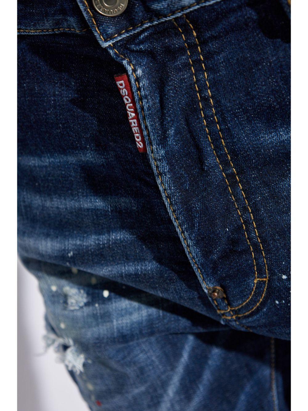 paint-splatter jeans Product Image