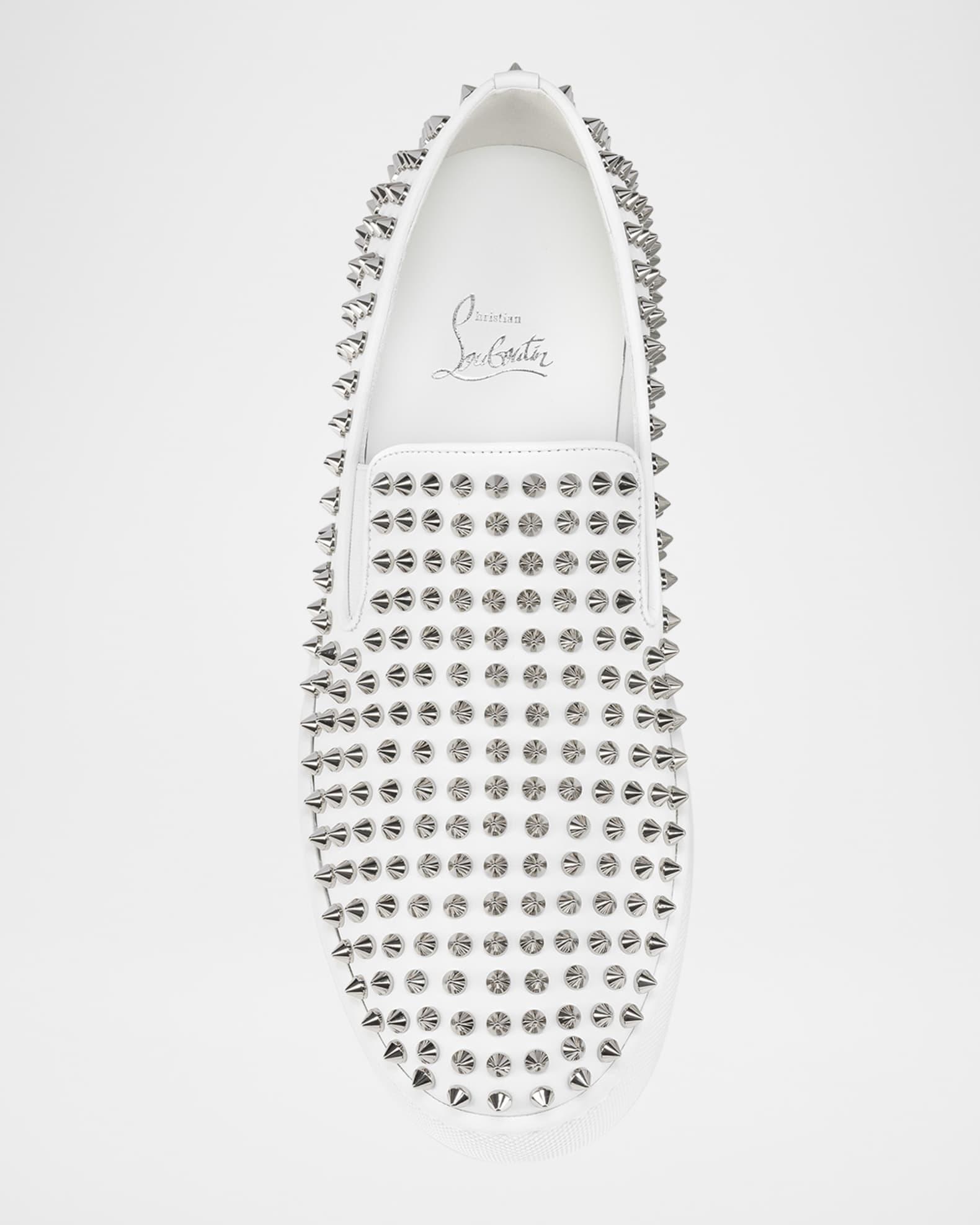 Men's Spikeboat Leather Slip-On Sneakers Product Image