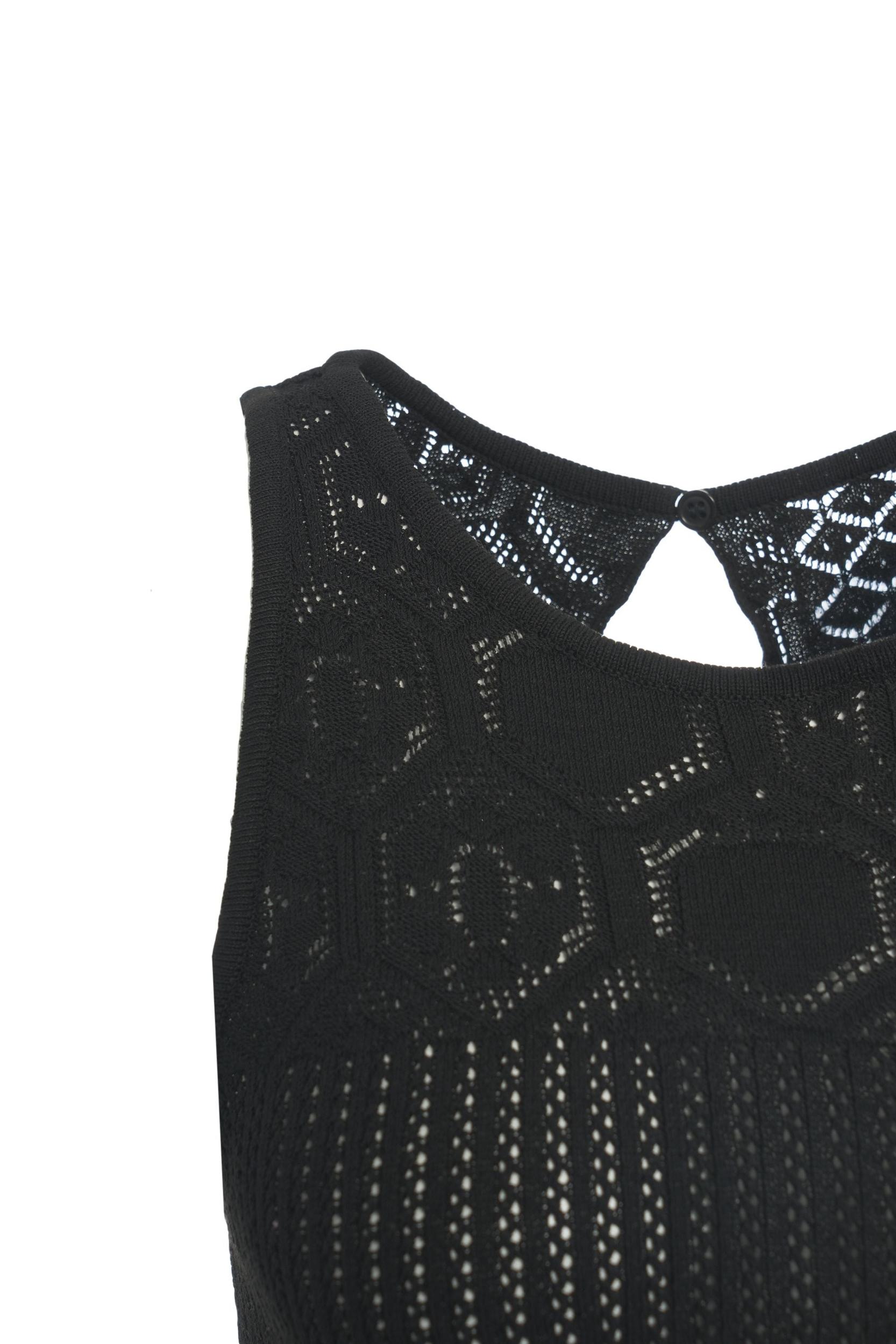 Lace crochet tank top Product Image