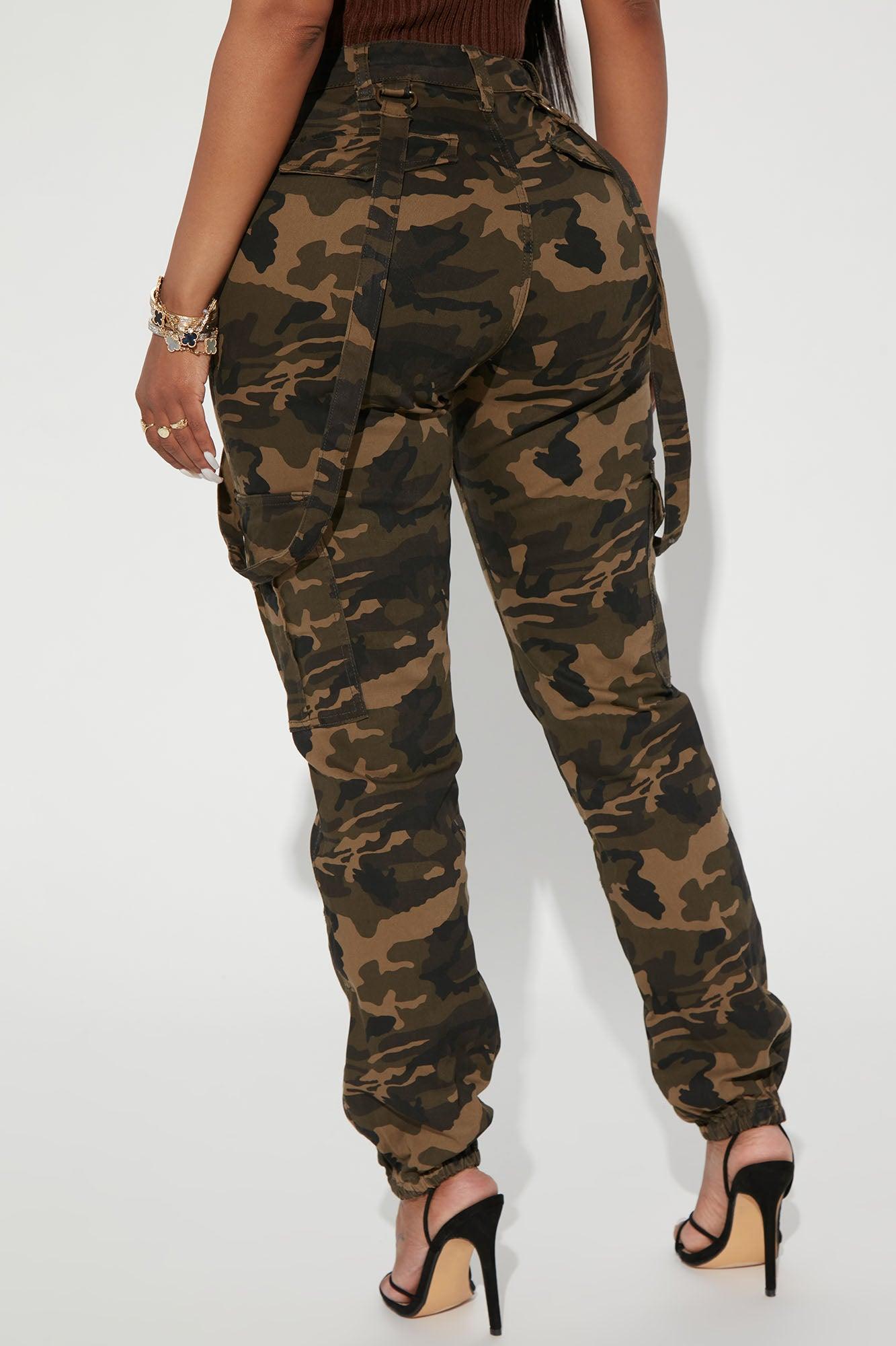 Get On My Level Cargo Pants - Camouflage Product Image
