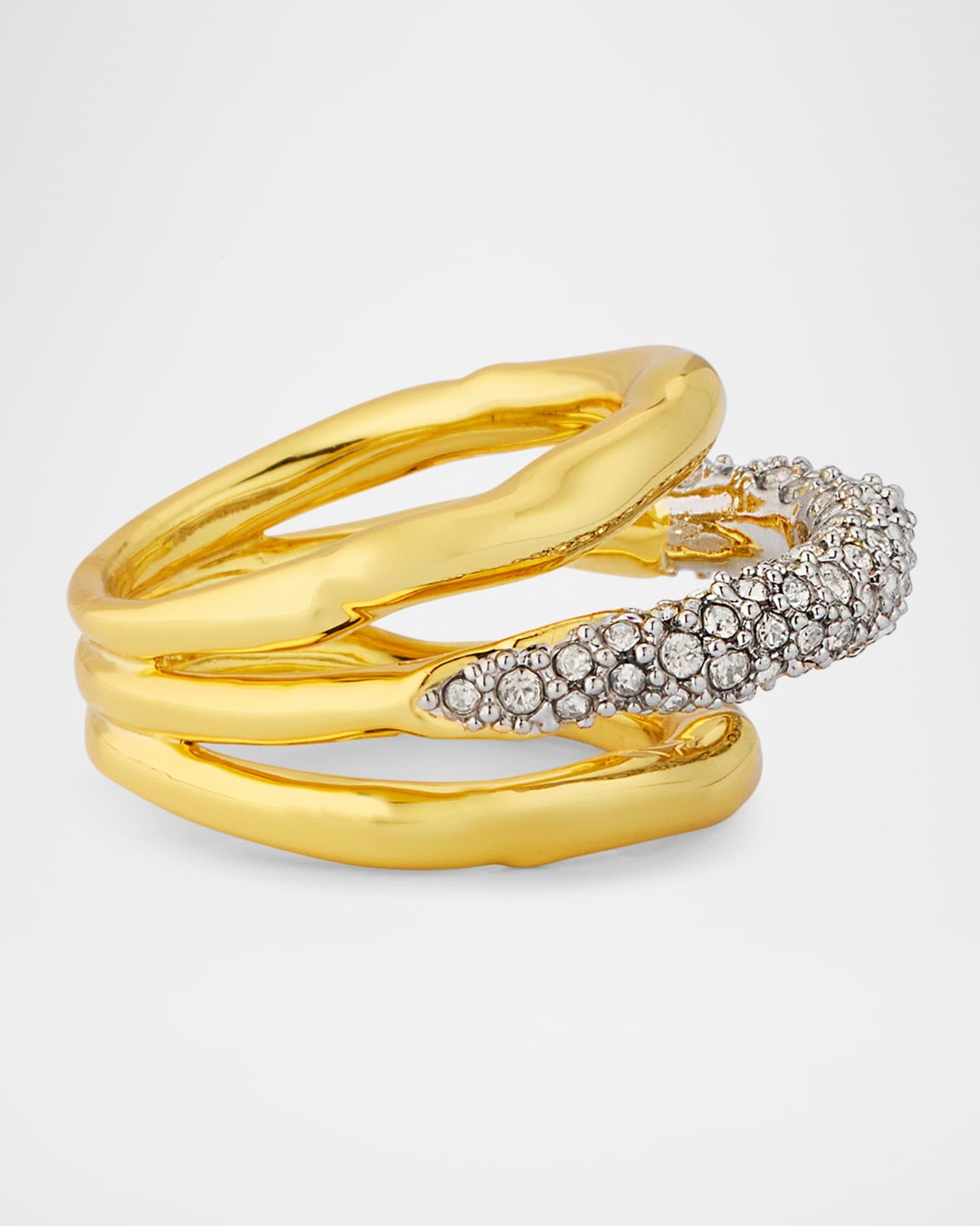 Solanales Crystal Orbiting Ring Product Image