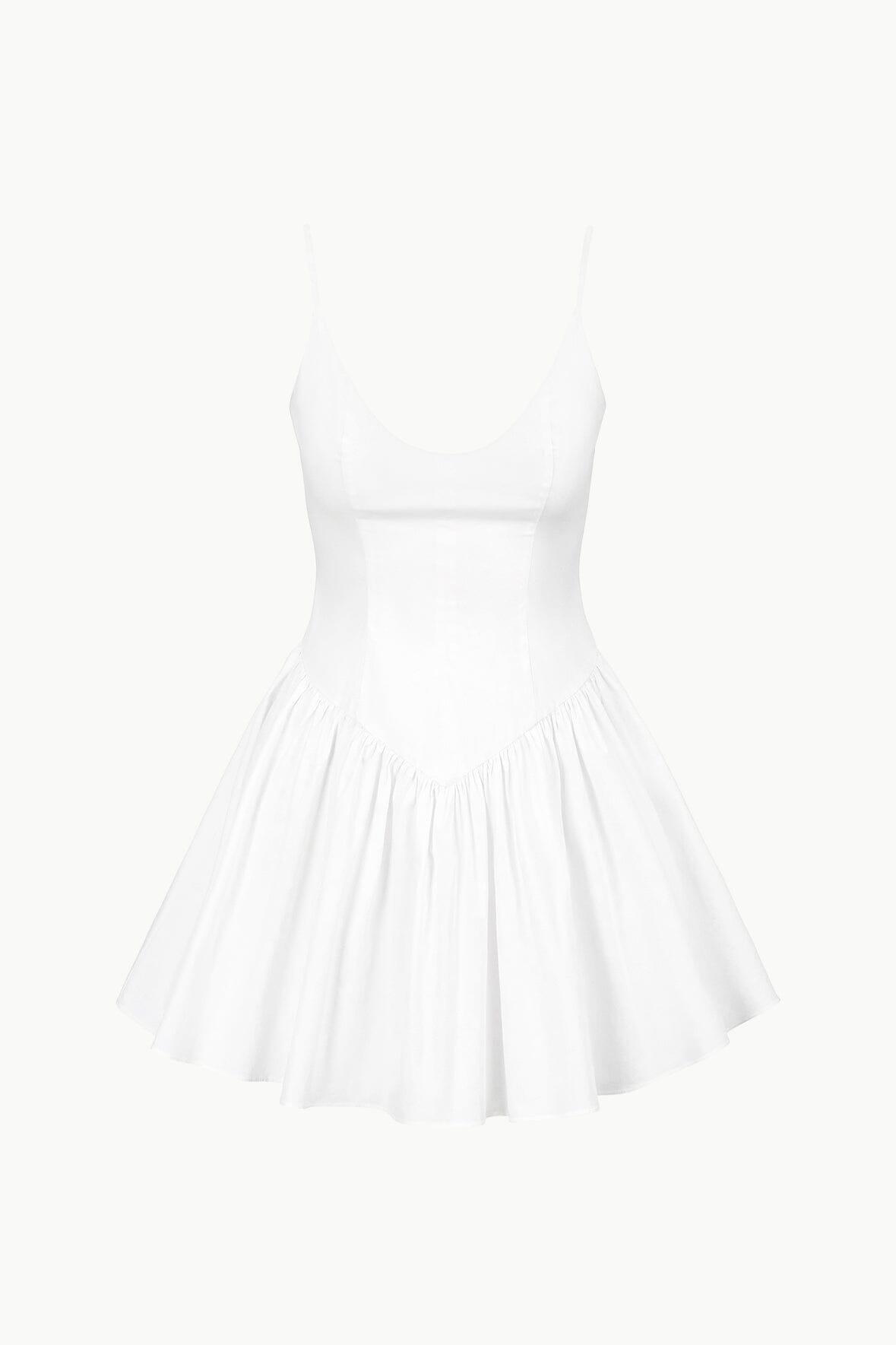 DENA MINI DRESS | WHITE Product Image