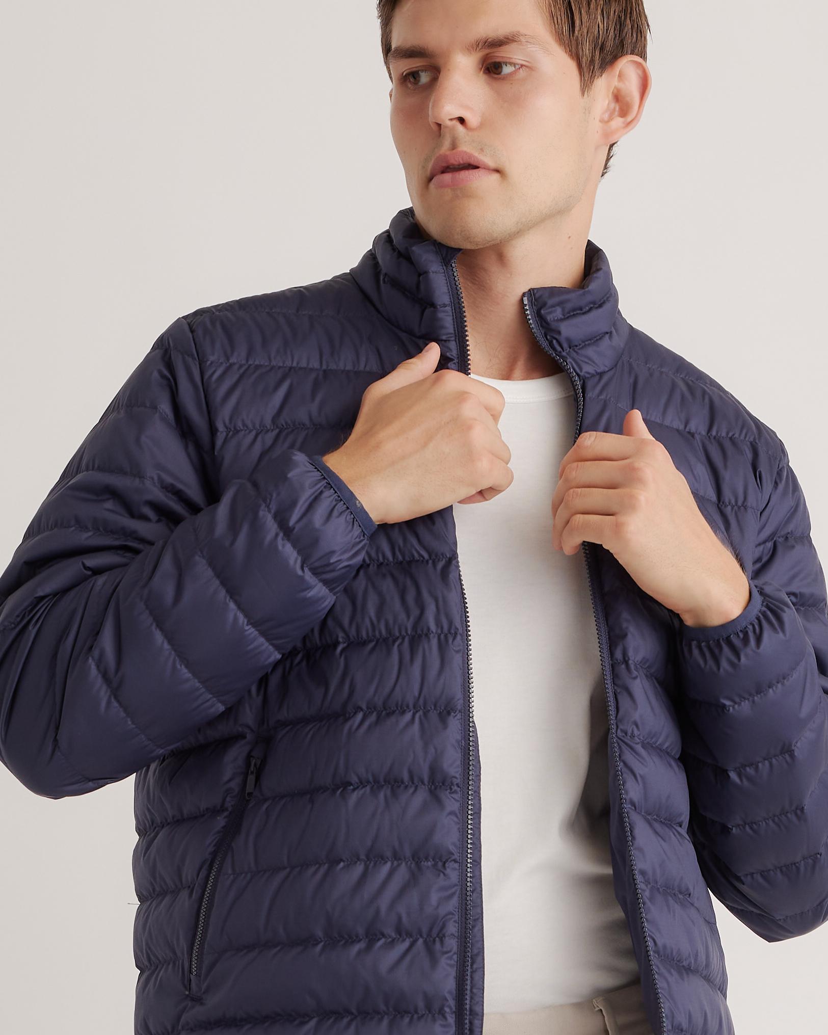 Quince | Men's Lightweight Down Packable Puffer Jacket Recycled Polyester Product Image