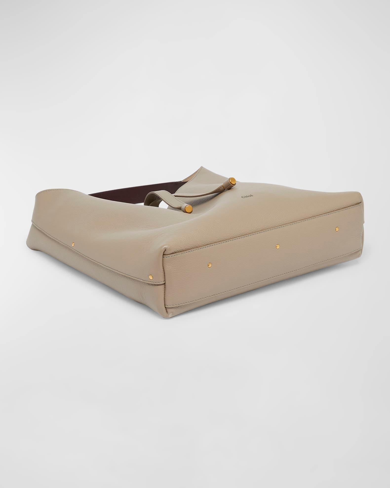 Marcie Hobo Bag in Grained Leather Product Image