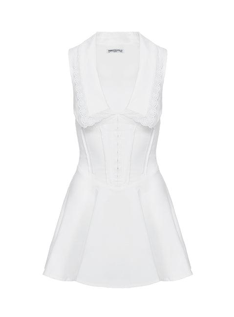 Haworth Mini Dress White Product Image