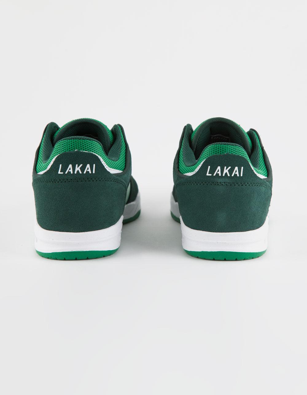 LAKAI Telford Low Mens Shoes - GREEN COMBO Product Image