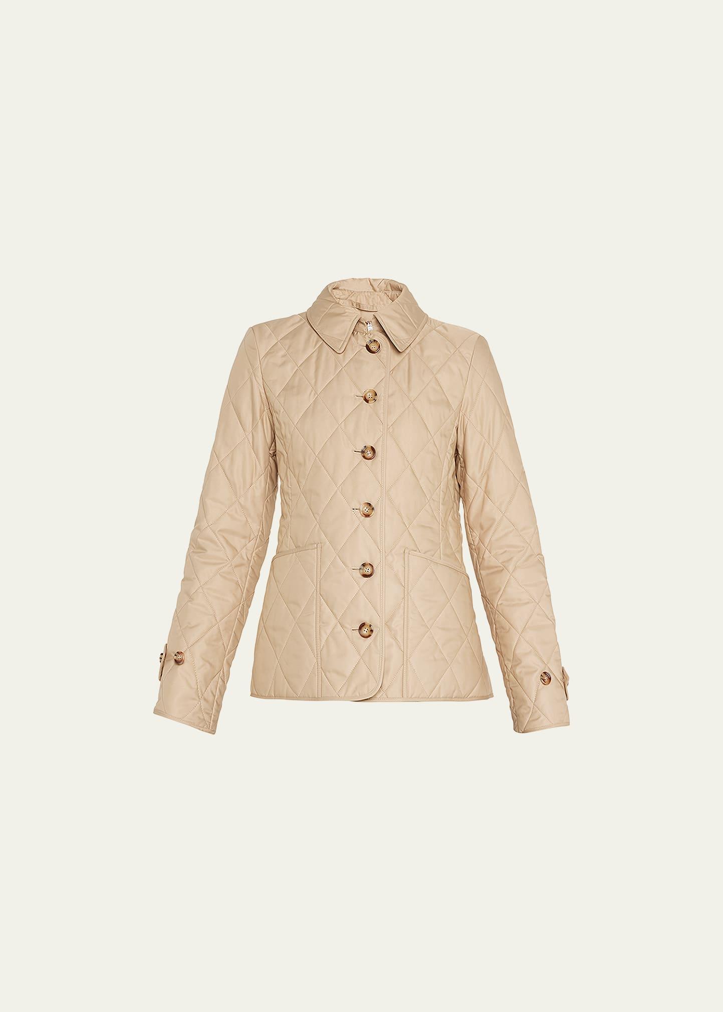 Womens Fernleigh Quilted Logo Jacket Product Image