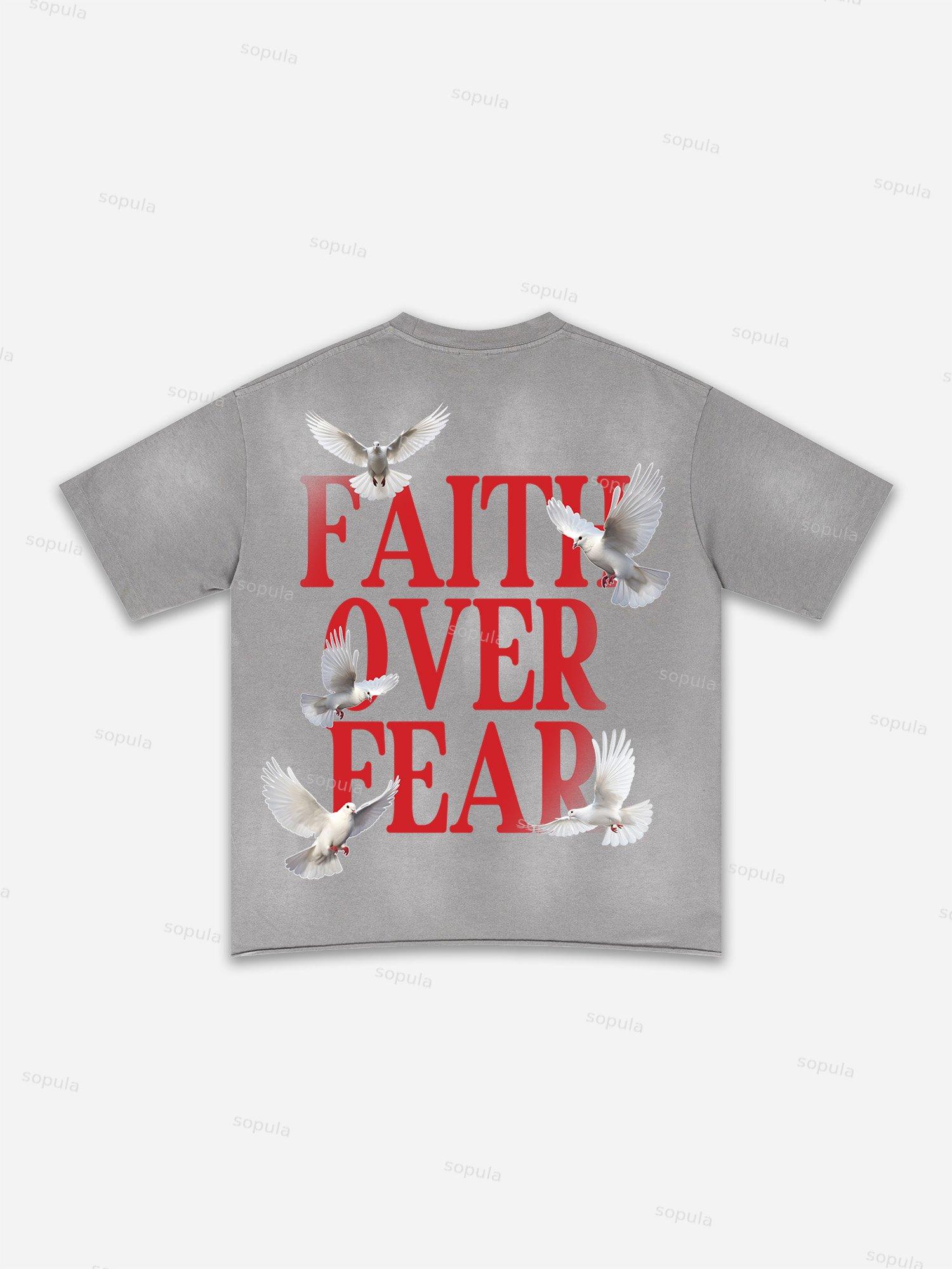 Fly By Choice X Spacestation Graphic Print Washed T-shirt Product Image