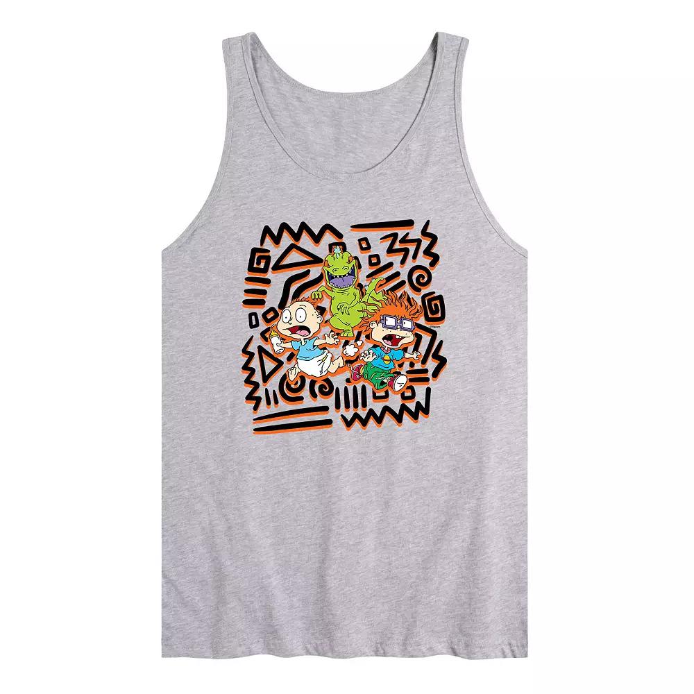 Men's Rugrats Swirl Tank Top,  Product Image