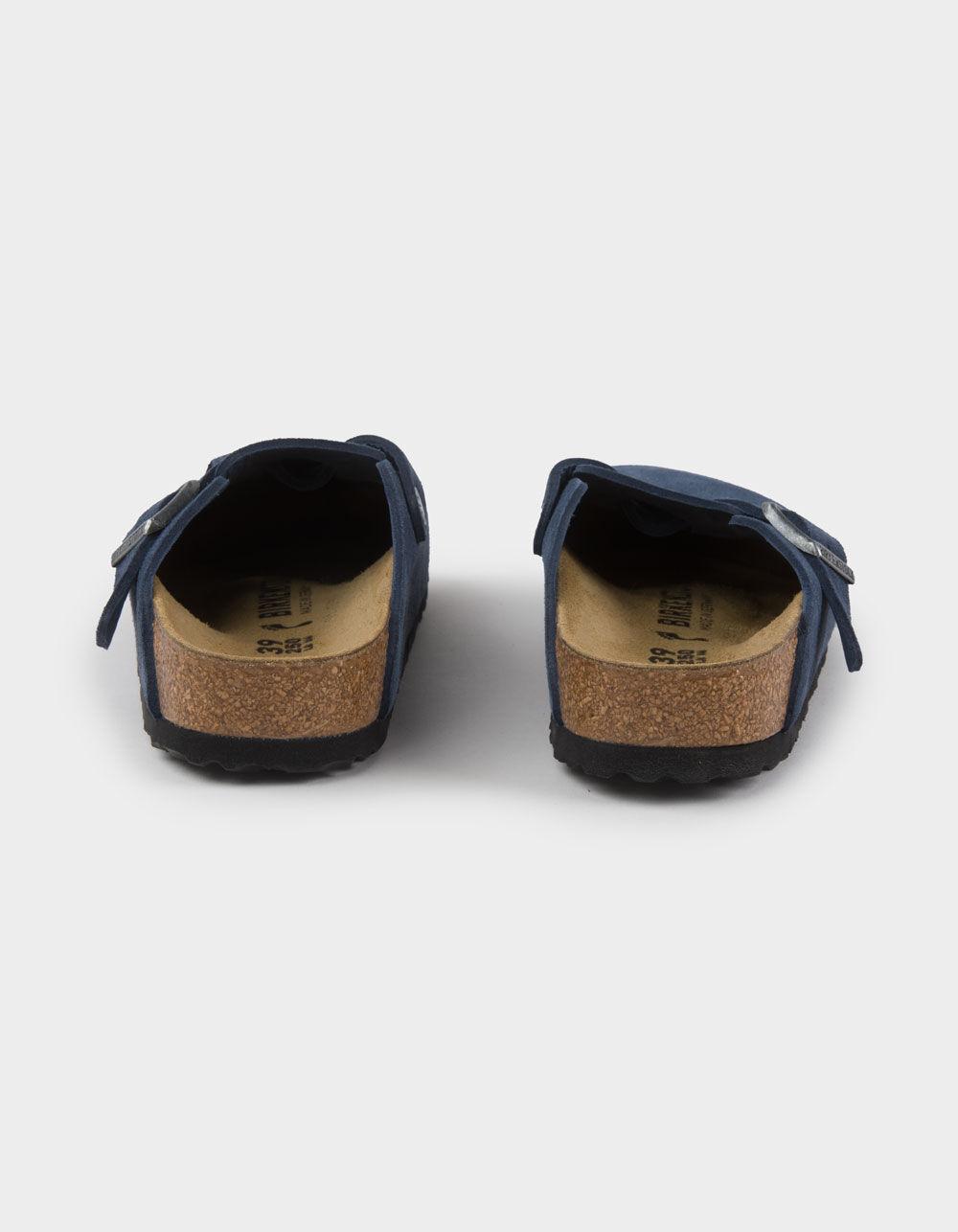 BIRKENSTOCK Boston Womens Clogs - NAVY Product Image
