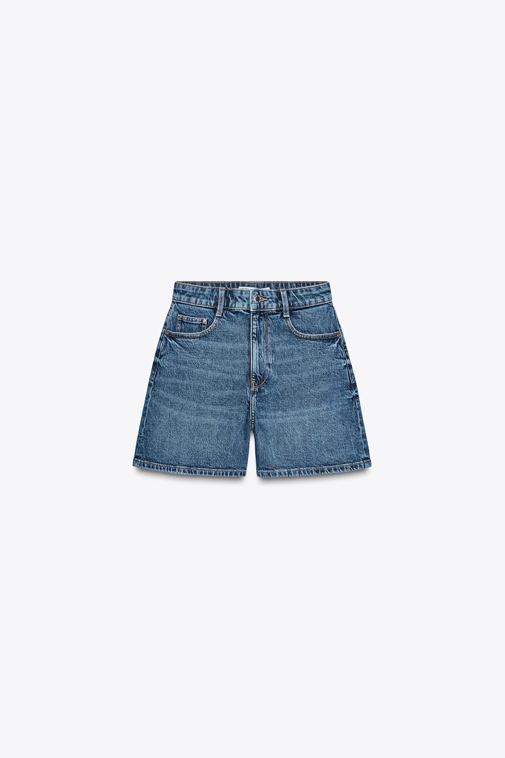 Z1975 HIGH-WAISTED MOM FIT SHORTS Product Image
