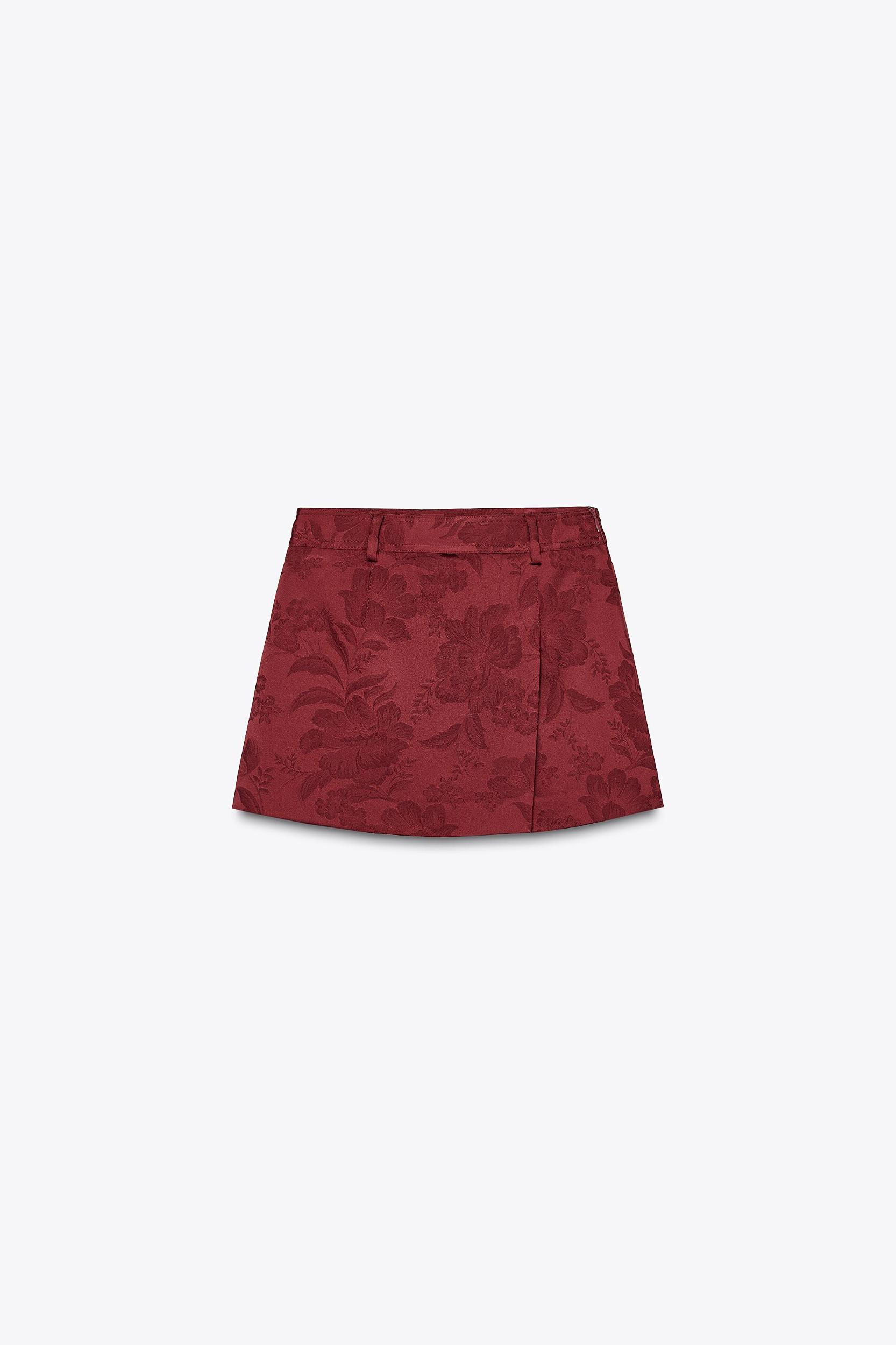 JACQUARD WRAP SKORT Product Image