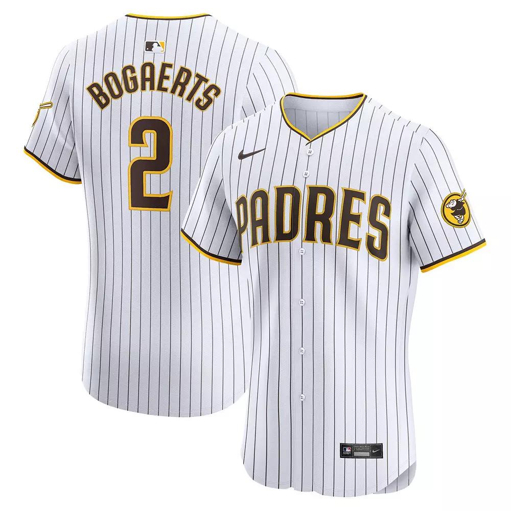 Men's Nike Xander Bogaerts White San Diego Padres Home Elite Jersey,  Product Image
