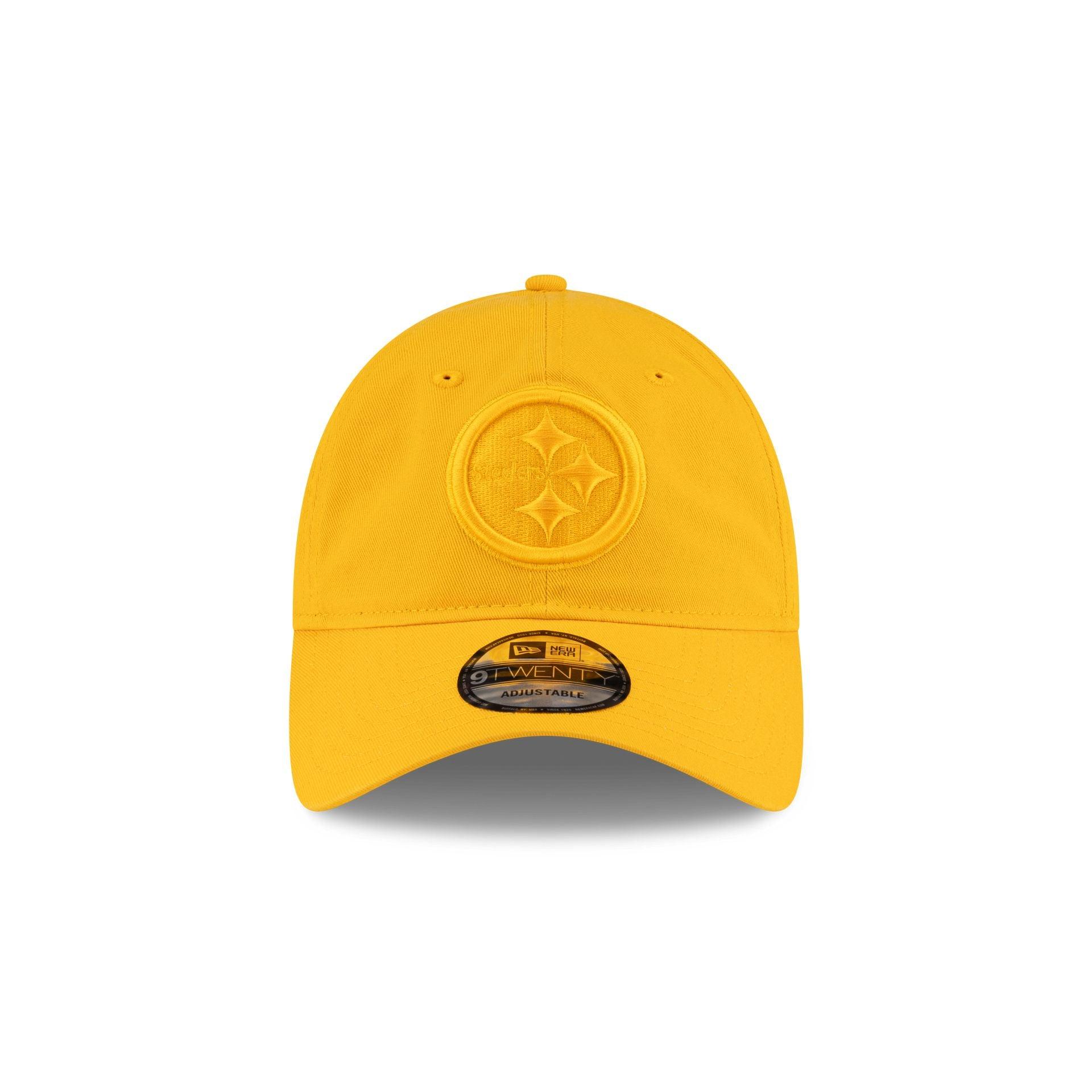 Pittsburgh Steelers Gold 9TWENTY Adjustable Hat Male Product Image