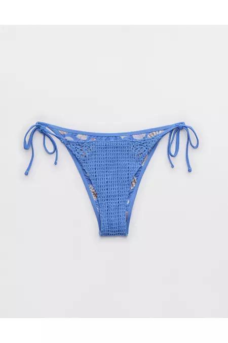 Aerie The Sunbun Crochet Bikini Bottom Women's Product Image