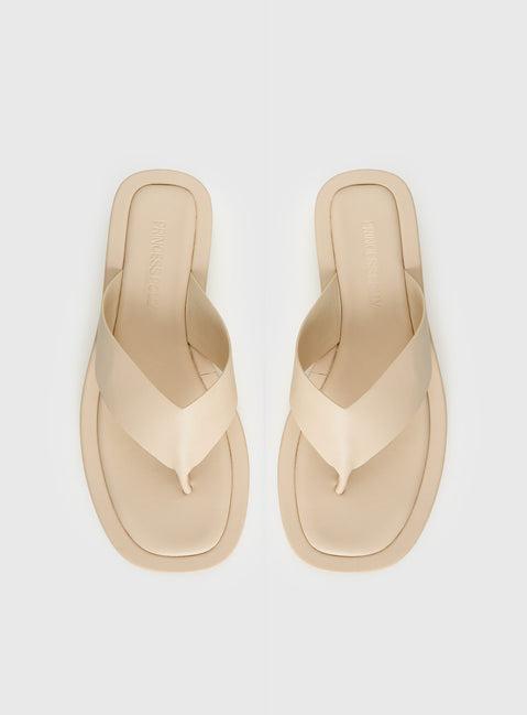 Tampa Sandals Beige Product Image