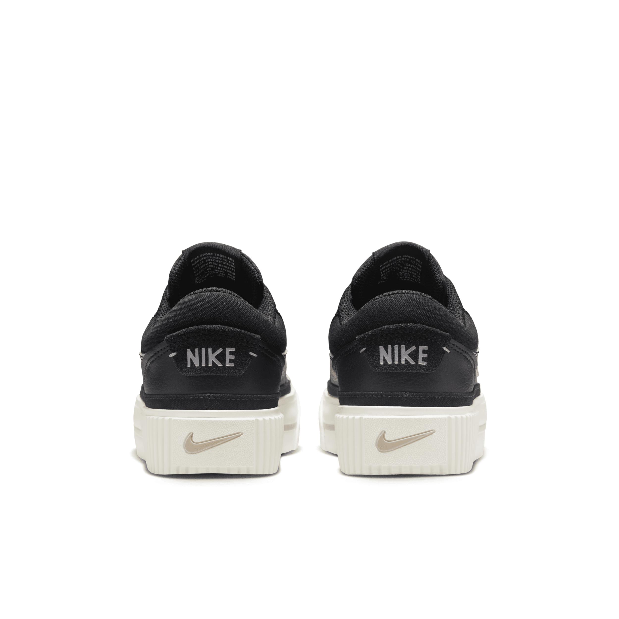 Nike Womens Court Legacy Lift Shoes | DM7590-002 Product Image