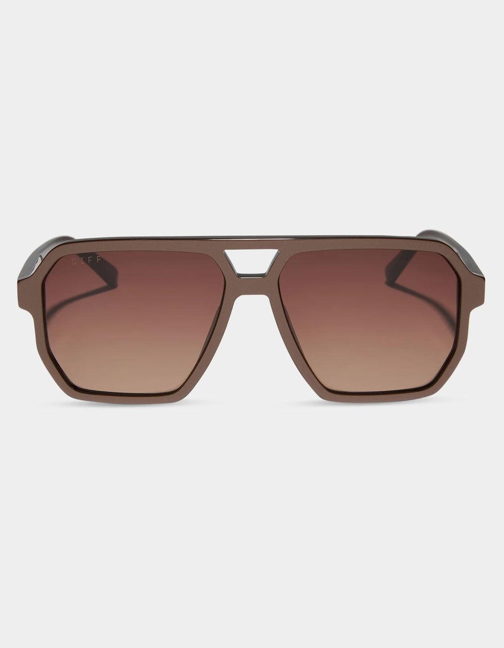 DIFF EYEWEAR Cameron Sunglasses - BROWN Product Image