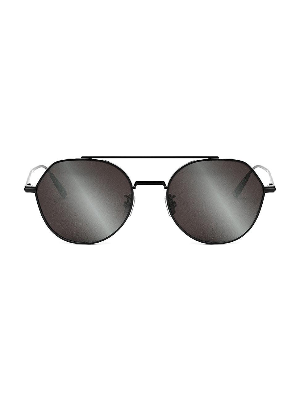 Mens DiorBlackSuit RI 56MM Round Sunglasses Product Image
