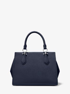 Marilyn Medium Saffiano Leather Satchel Product Image