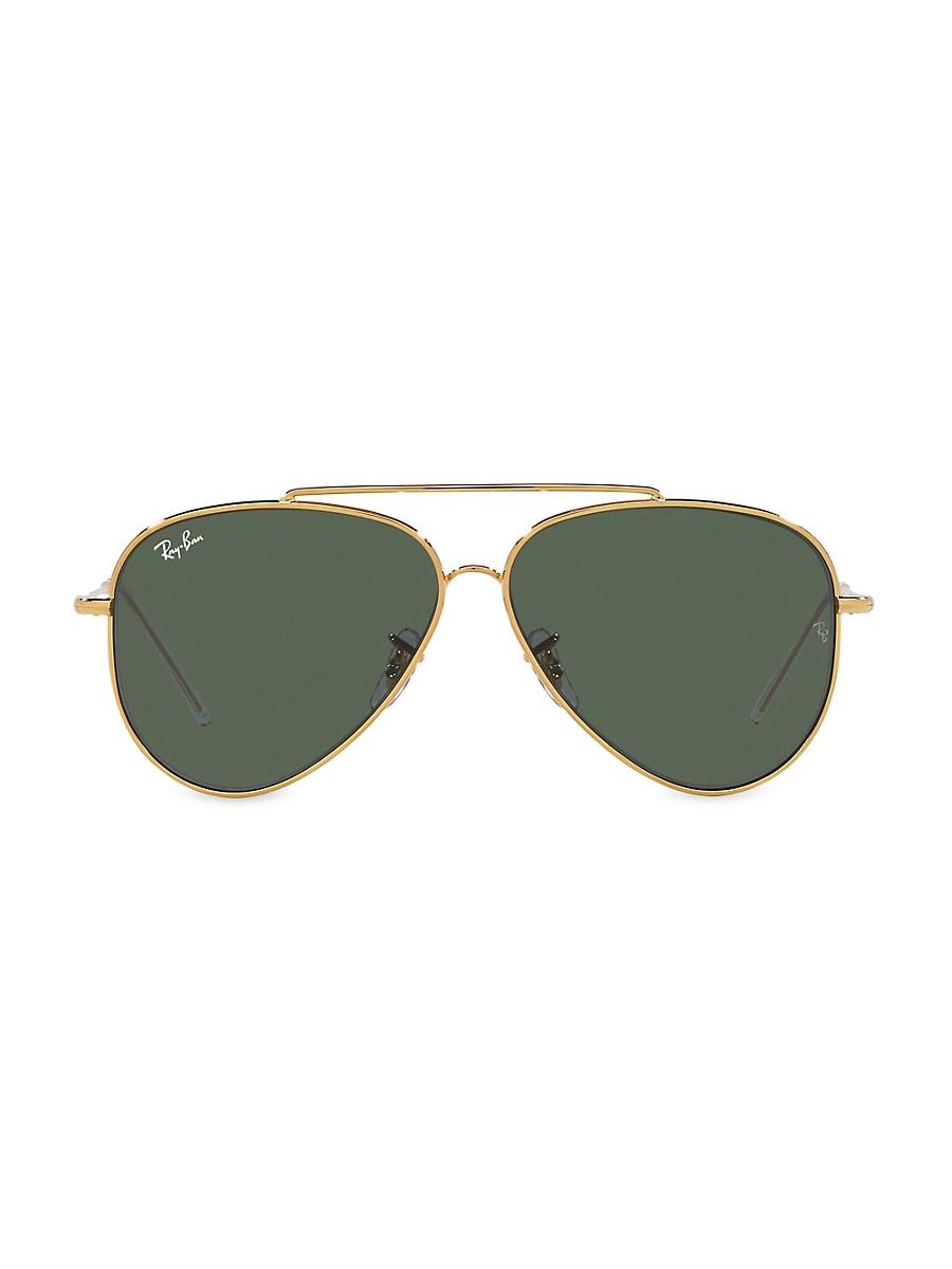 Mens RBR0101S 59MM Reverse Aviator Sunglasses Product Image