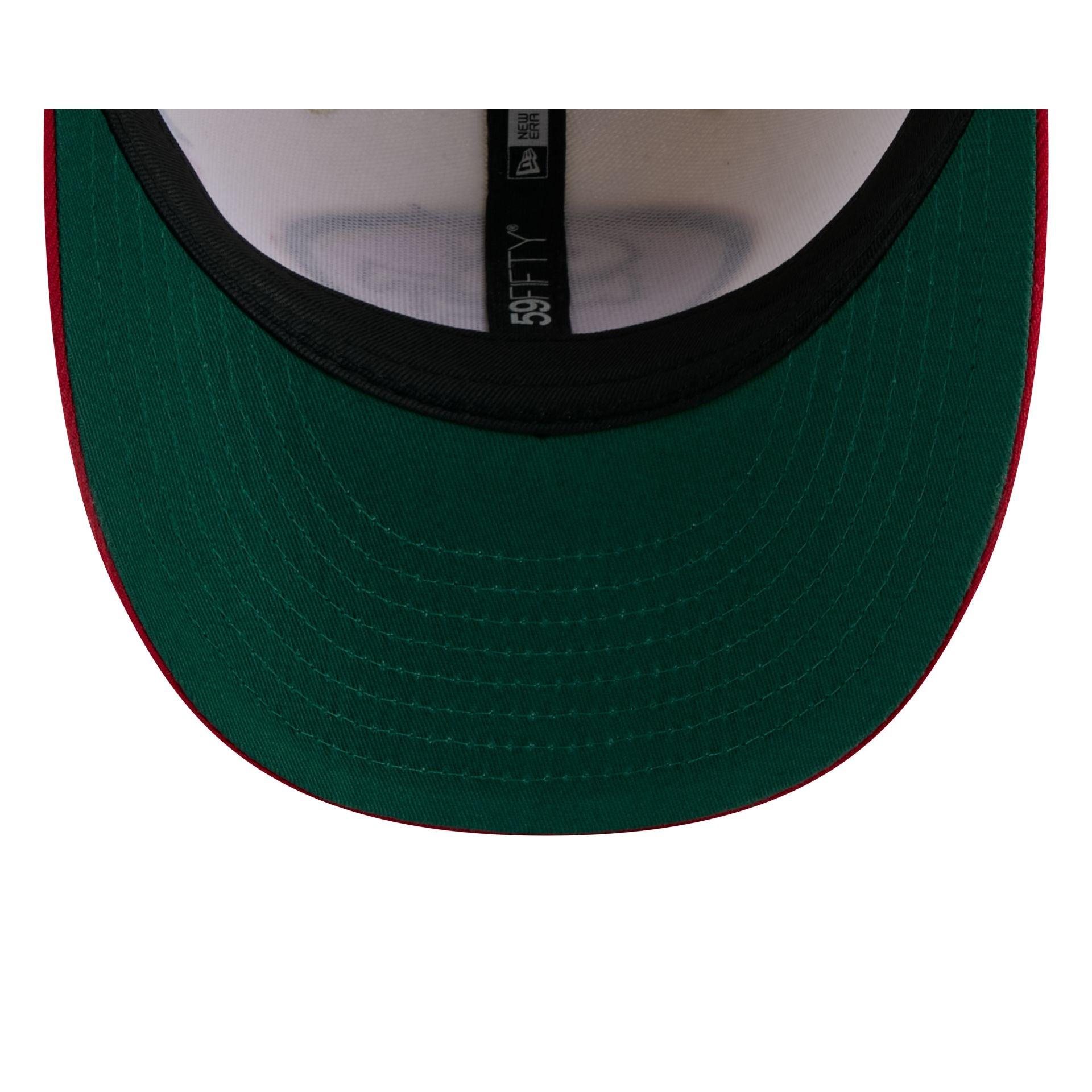 San Francisco 49ers Tonal Florals White 59FIFTY Fitted Hat Male Product Image