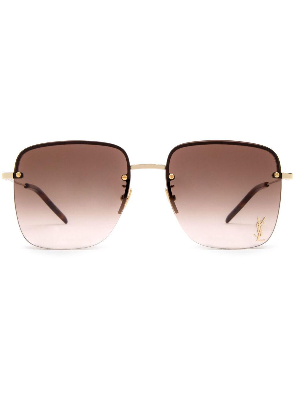 SL 312 logo plaque sunglasses Product Image