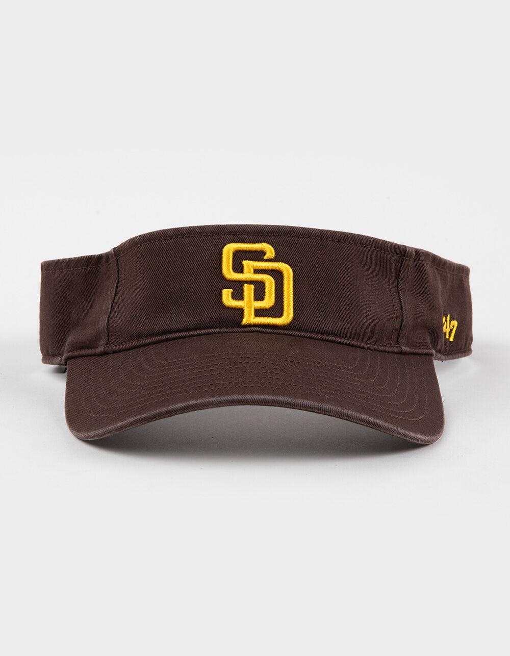 47 BRAND San Diego Padres '47 Clean Up Visor - BROWN Product Image