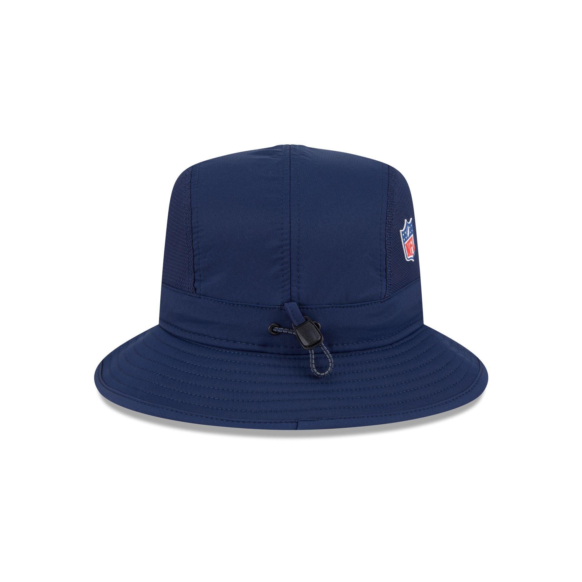 New England Patriots 2025 Sideline Hot Weather Bucket Hat Male Product Image