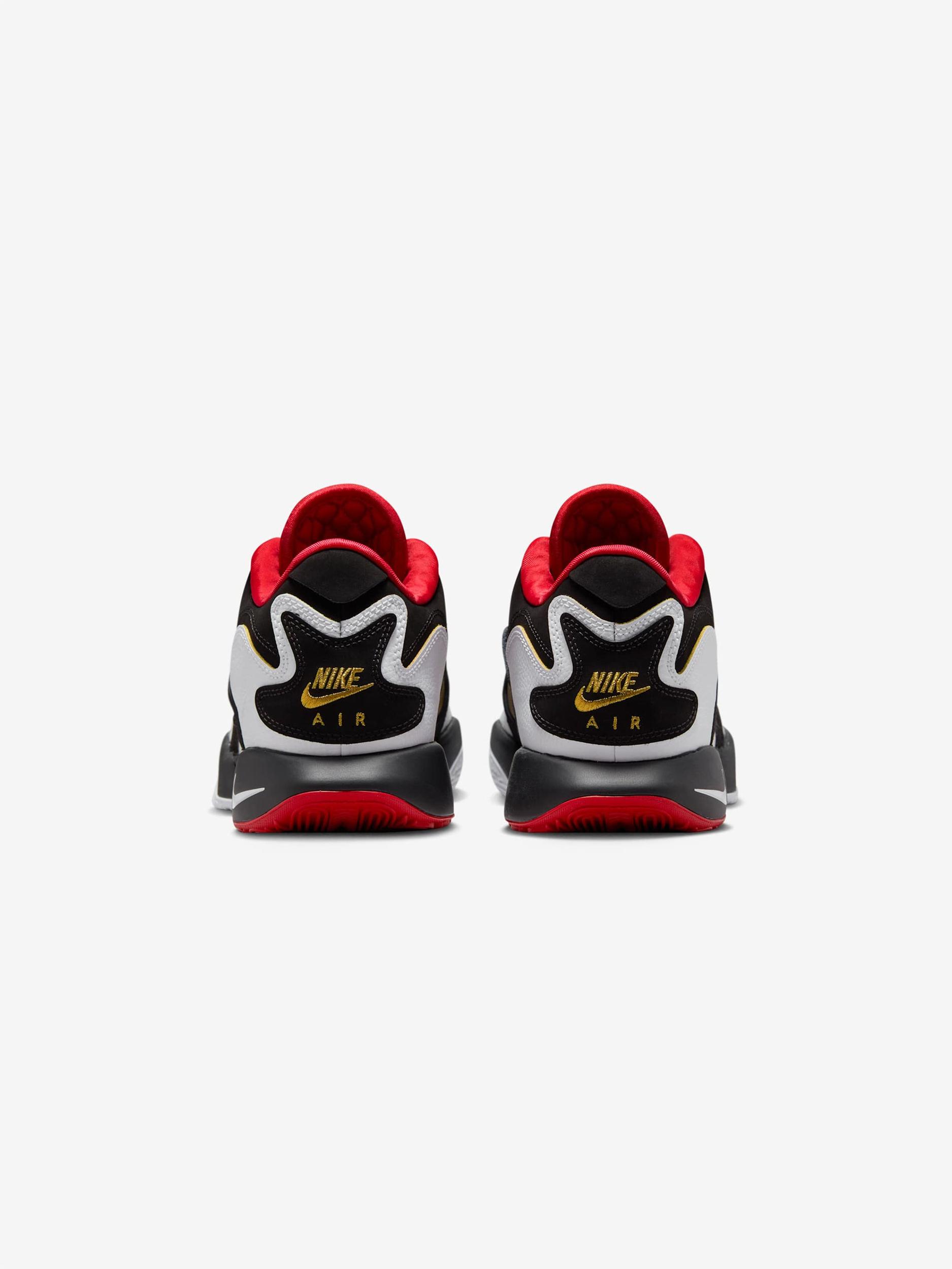 Nike LeBron 21 "Prime 93" (Black/White-Fire Red-Metallic Gold) Product Image