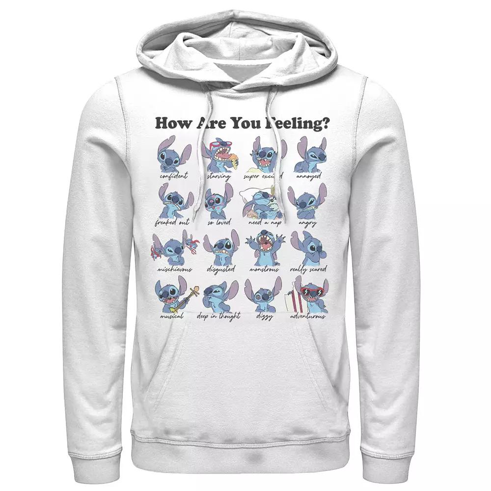 Disney's Lilo & Stitch Men's Moods Poster Hoodie,  Product Image