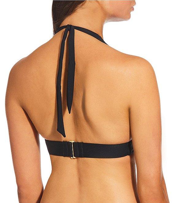 Alex Marie Signature Sculpt Solid Mid Rise Swim Bottom Product Image